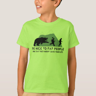 Offensiva feta skämtkvinnor tee