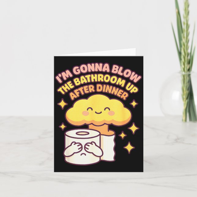 Offensive Thanksgiving Inappropriate Christmas Adu Kort (Framsida)