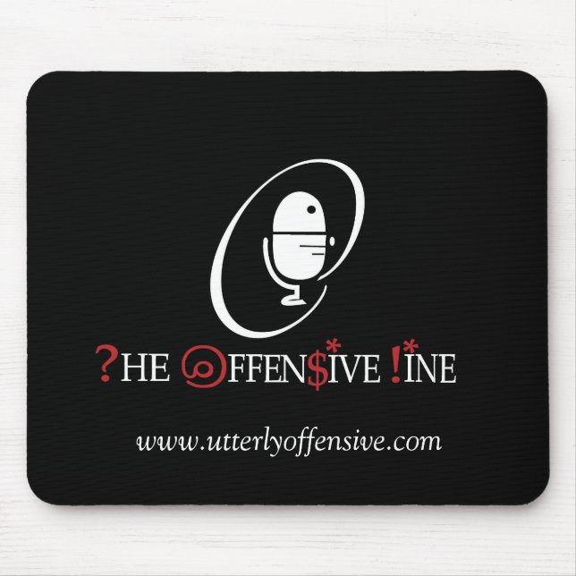 Offensiven fodrar Mousepad Musmatta (Framsidan)