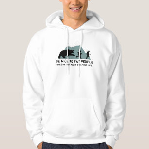 Offensivt fett skämt hoodie