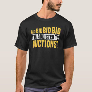 Offentlig auktionsförbudsinfordran Beroende till a T Shirt