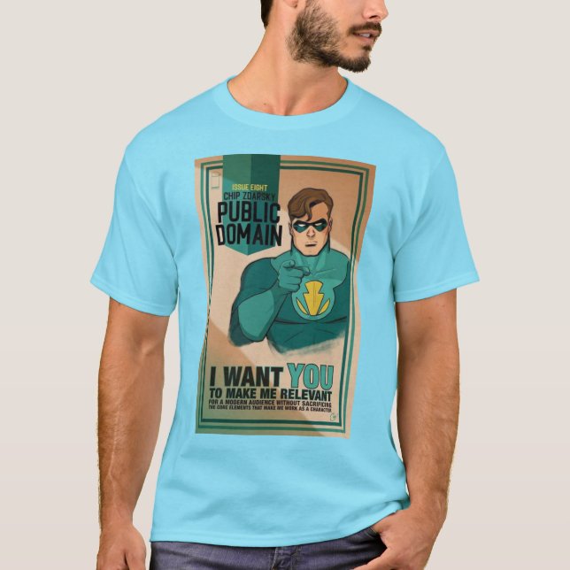 Offentlig domän t shirt (Framsida)