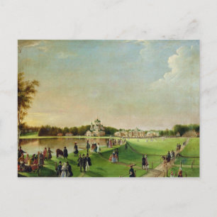 Offentlig glad-danande i Ostankino, 1840s Helg Vykort
