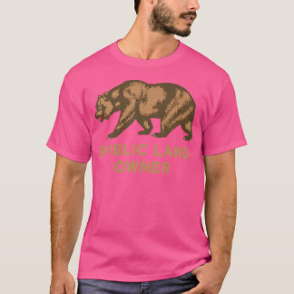 Offentlig markägare - Hiking Hunting Fishing T Shirt