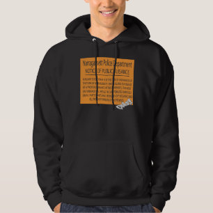 offentlig otyg sweatshirt med luva