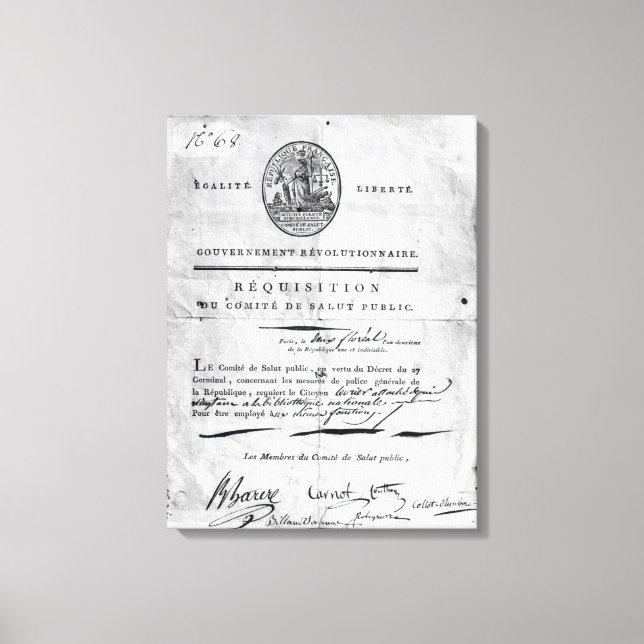 Offentligkommitténs ståndpunkt canvastryck (Framsida)