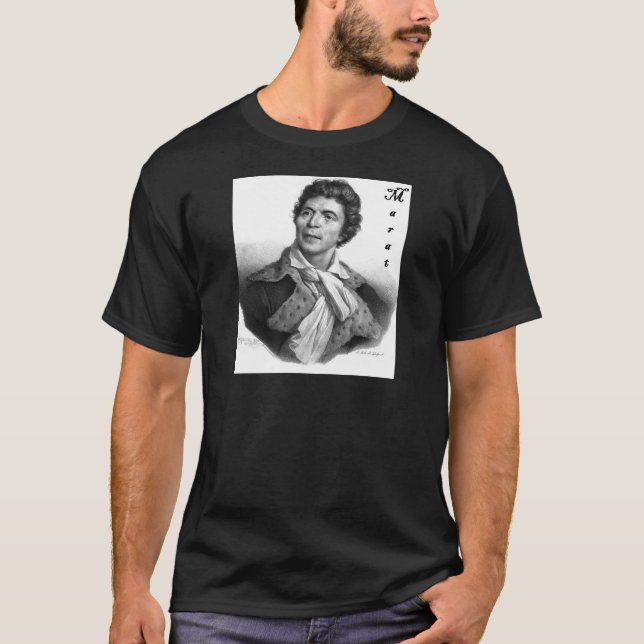 Offentligt område Jean-paul_marat_1 med blackadder T-shirt (Framsida)