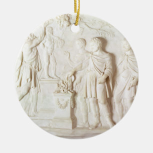 Offer till Hercules, c.1766 (marmor) Julgransprydnad Keramik