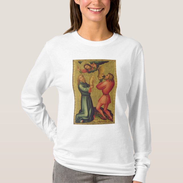 Offeringsna av Cain och Abel T-shirt (Framsida)