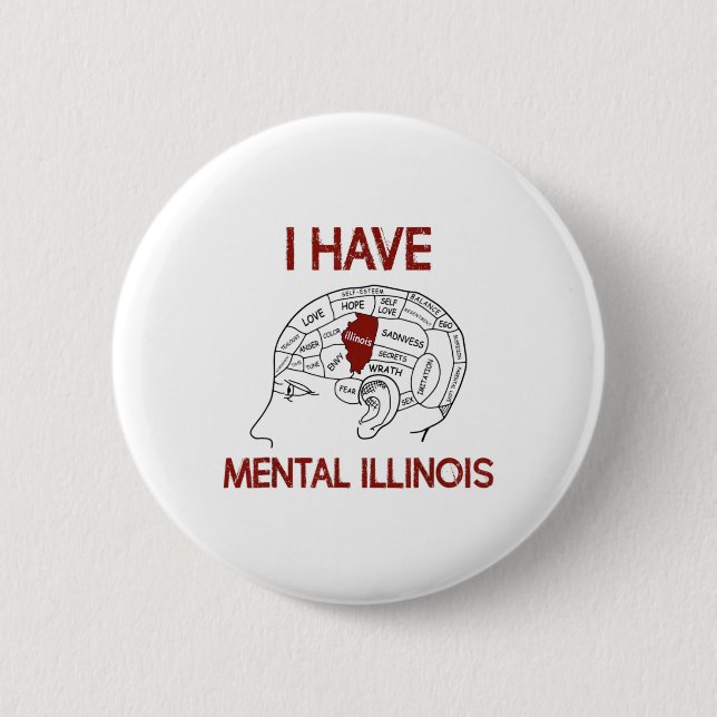 Offert Älskare I har Mental Illinois Knapp (Framsida)