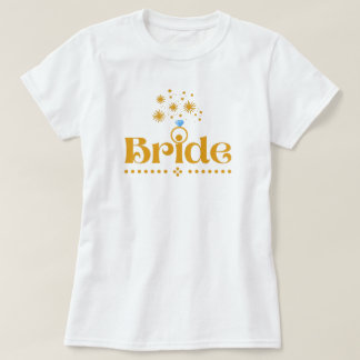 Offert Bride Hens Night Diamond Guld Bröllop Ring T Shirt