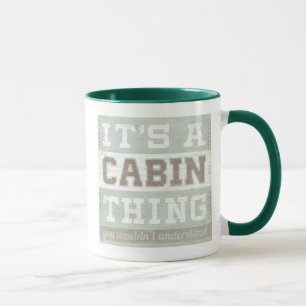 Offert Det är en Cabin Sak Mugg