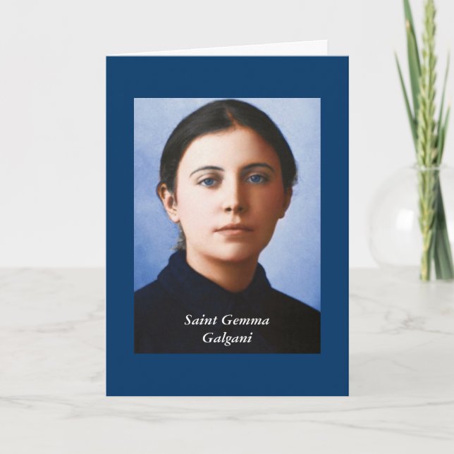 Offert för dagen Saint Gemma Galgani Kort (Framsida)