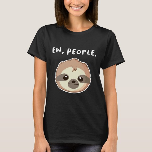 Offert för e-personer med outnyttjad fördröjning t shirt (Framsida)