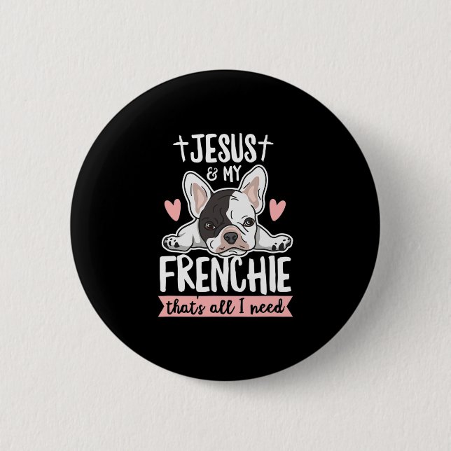 Offert för en frenchieägare knapp (Framsida)