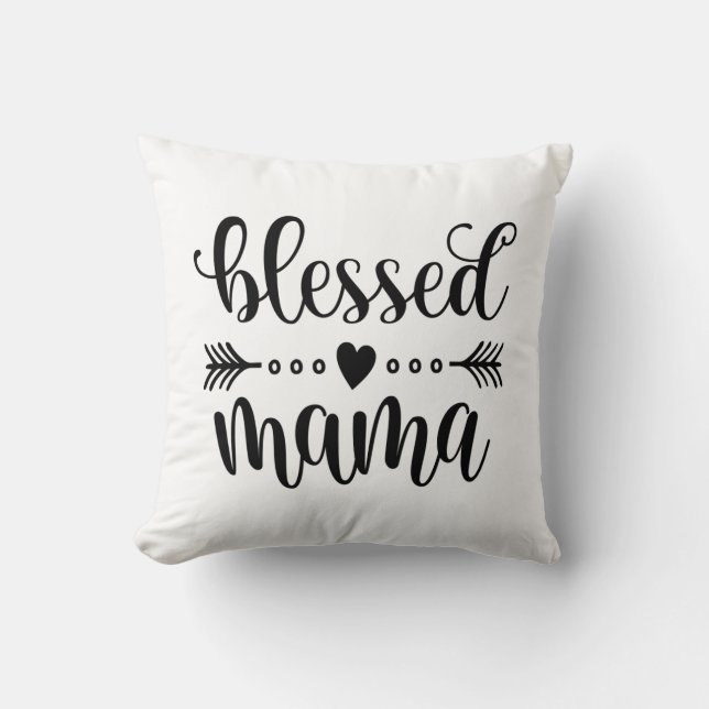 Offert för Mamma-Mors dag| Dekorativ kudde (Framsida)
