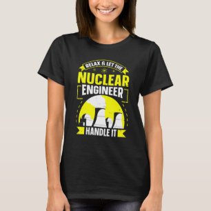 Offert för radioaktiva kraftverk för kärnteknik t shirt