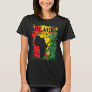 Offert för svart historik, månaden afrikansk ameri t shirt