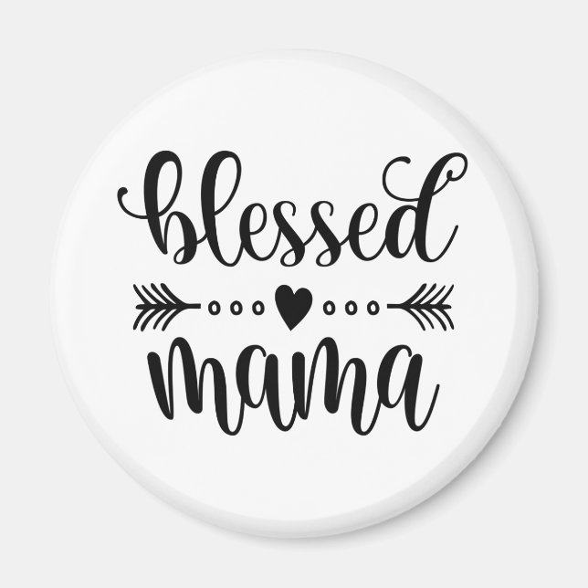 Offert för välsignad Mamma Mors dag | Magnet (Framsidan)