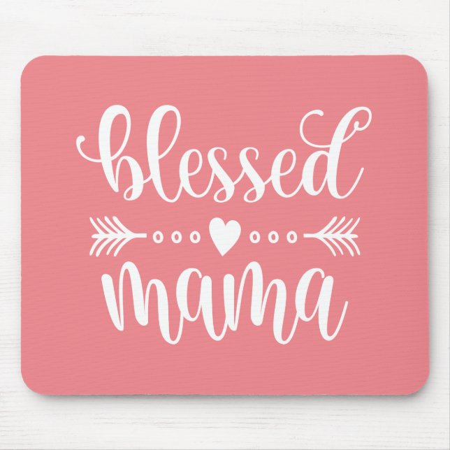 Offert för välsignad Mamma Mors dag | Mousepad Musmatta (Framsidan)