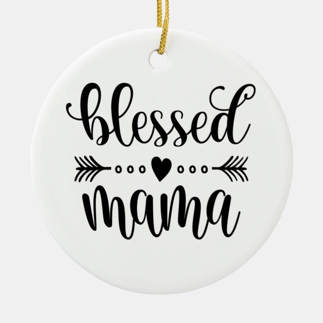 Offert för välsignad Mamma Mors dag | Ornament (Framsidan)