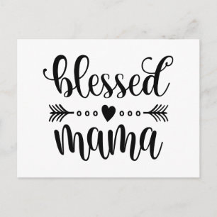 Offert för välsignad Mamma Mors dag vykort