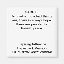 Offert från "inspirerande inflytande"-magnet