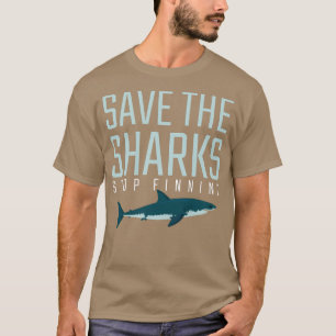 Offert Graphic Gift Spara shark slutar att fiska h T Shirt