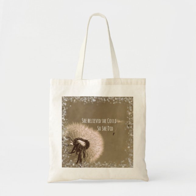 Offert: Hon trodde att hon kunde det, så hon gjord Tygkasse (Framsidan)