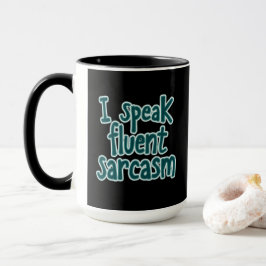 Offert I tala Fluent Sarcasm Mugg