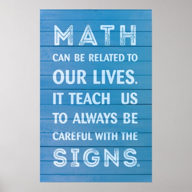 Offert - Matematik Poster (Framsidan)