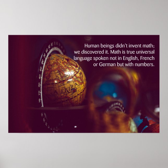 Offert - Matematik Poster (Framsidan)