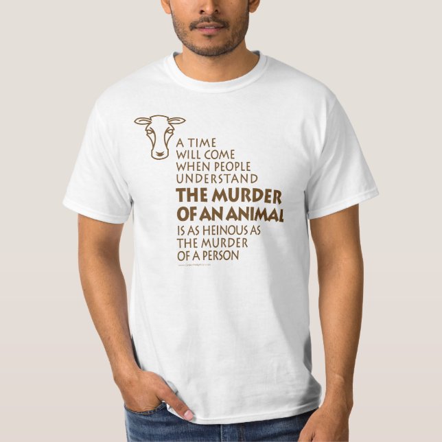 Offert över animaliska Höger Tee (Framsida)