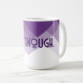 Offert på Abstrakten Lila Kaffemugg