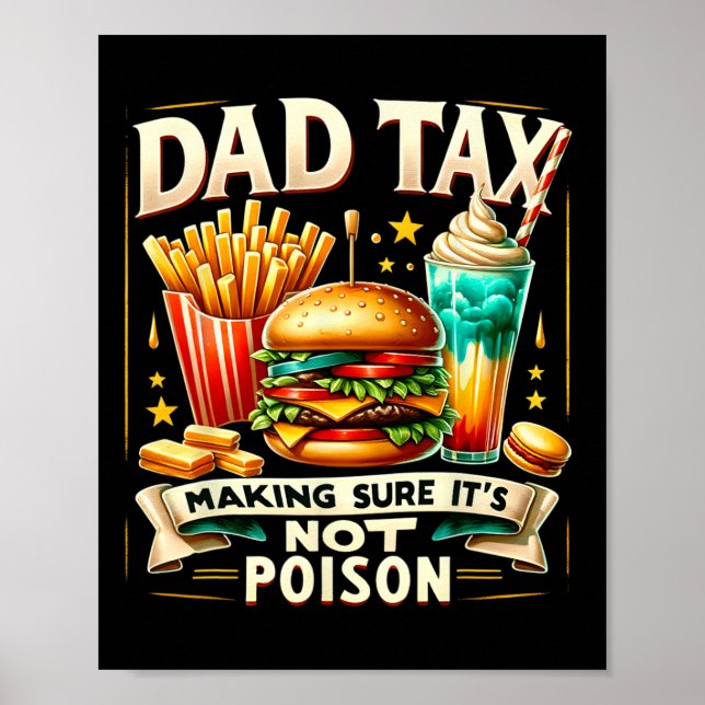 Offert Pappa-skatt Skapar att det inte är Far Poster (Framsidan)