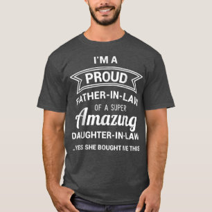 Offert Roligt jag är en stolt Far i Lag Fantastisk T Shirt