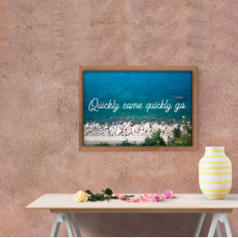 Offert Snabbt kom gå snabbt till poster i hav