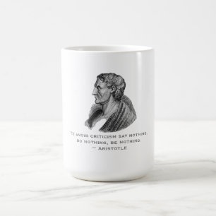 Offert Undvik kritikismens filosof Aristoteles Kaffemugg