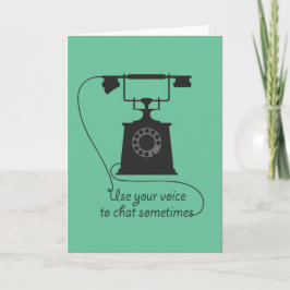 Offertdesign för att uppmuntra kommunikation poste kort
