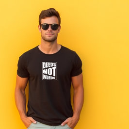 Offertgärder inte ord Fars dag T-Shirt