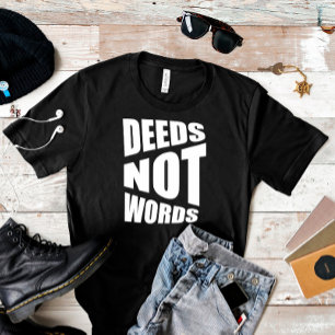 Offertgärder inte ord Fars dag T-Shirt