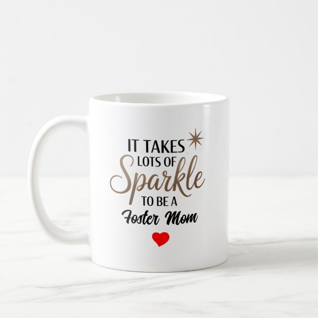 ✨ offertgåva till Foster Mamma Kaffemugg (Vänster)