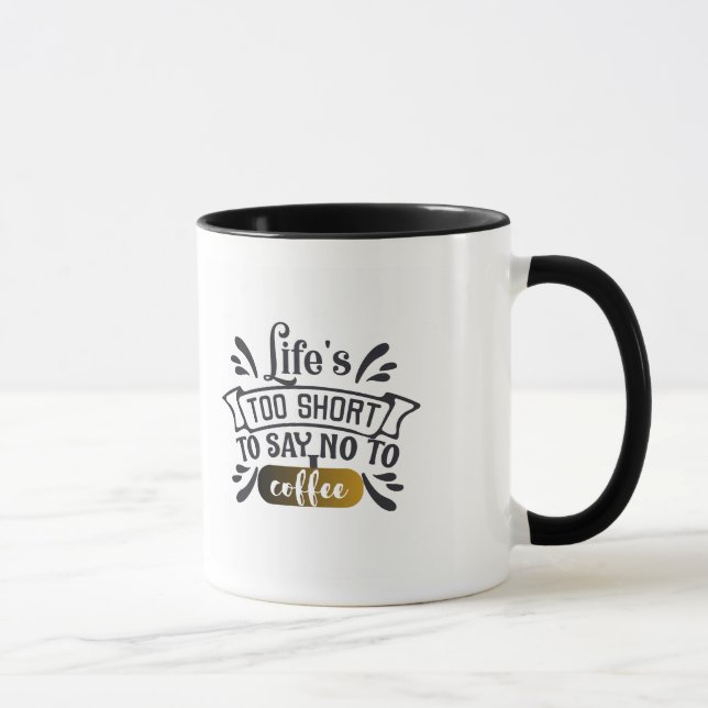 offertgrafik för ett kaffe kopp (Höger)