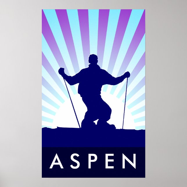 Offhill ski aspen poster (Framsidan)