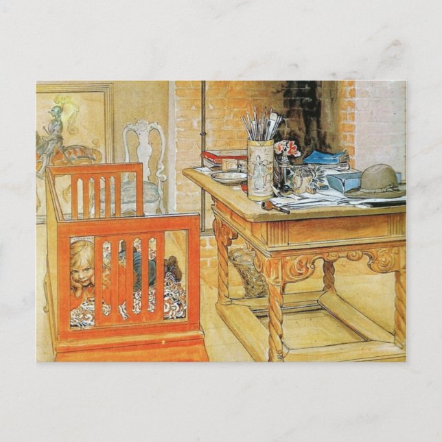 Office Bench Vykort (Framsida)