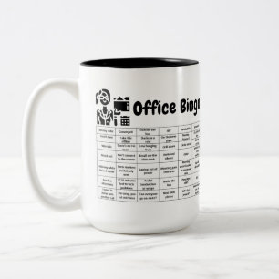 Office Bingo Två-Tonad Mugg