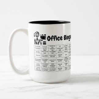 Office Bingo Två-Tonad Mugg