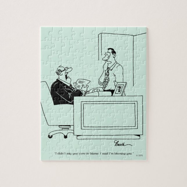 Office Blame Pussel (Vertikal)