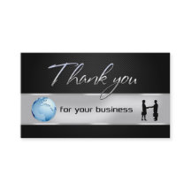 Office Business People World Globe - tackkort