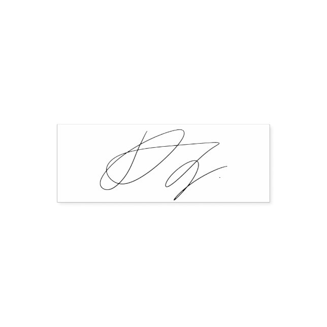 Office Business Sign Checkar din Namnteckning Självfärgande Stämpel (Design)